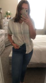 Universal Thread Button Down Shirt Size M Photo 0