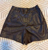 Banana Republic Leather Shorts Photo 0
