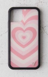 wildflower iphone 11 pink hearts phone case Photo 0
