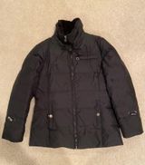 Black Puffer Coat Size M Photo 0
