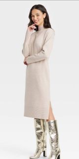 A new day sweater dress Photo 0