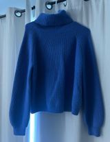 Calypso turtleneck sweater Blue Photo 0