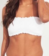 Hollister White Bandeau Bikini Photo 0