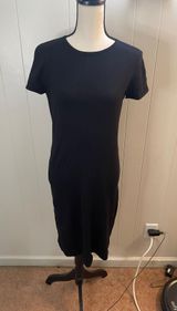 DKNY Silk Blend T-shirt Dress_ Photo 0
