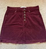 Indigo Rein Corduroy Skirt Photo 0