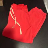 Figs Vibrant Red Technical Pants (jogger) Photo 0
