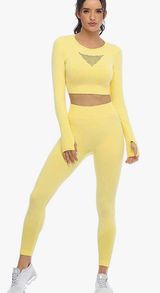 Amazon Yellow Workout Set Photo 0