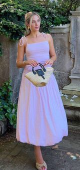 Pink Midi Dress Photo 0
