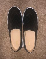 SheIn Black Leather Style Slip ons Photo 0