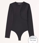Abercrombie & Fitch Cut-Out Bodysuit Photo 0