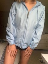 Vintage Light Blue Windbreaker Size M Photo 0