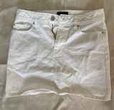 Gap White Denim Mini Skirt Photo 0