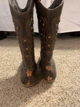 Brown Cowgirl Boots Size 9 Photo 0