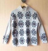 Eddie Bauer Vintage Krone Wool Snowflake Pattern Sweater Winter Holiday Pullover Photo 0