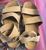 Nude platform sandals Size 8 Photo 0