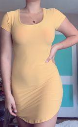 Marshalls Yellow Sun Dress Photo 0