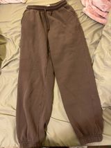 Cotton On brown sweatpants Photo 0
