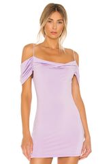 superdown Lavender Mini Dress Photo 0