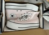Baby Pink Platform Sneakers Photo 0