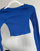BCBGeneration Rib Long Sleeve Top Photo 0