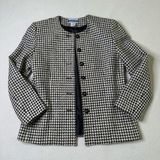 Pendleton  Vintage Tweed Houndstooth Gingham Button Down Blazer Photo 0