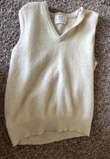 vest sweater Tan Photo 0