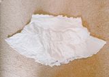 Mustard Seed White Ruffle Skirt Photo 0