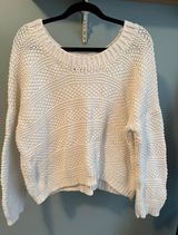 Pitaya White Chunky Knit Sweater Photo 0