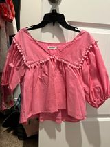 South Boutique Top Pink Size M Photo 0