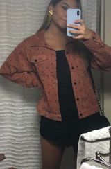 Orange And Black Star Jacket Size M Photo 0