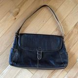 The Sak brown pebbled leather shoulder handbag Photo 0