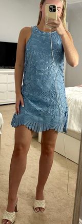 Mini Blue Dress Photo 0