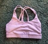 Lululemon Light Pink Sports Bra 4 Photo 0
