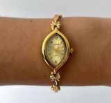 Dainty Bow Gold Watch Photo 0