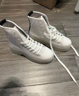 Truffle Collection White Platform High Tops Photo 0