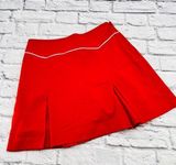 IZOD XFG Golf Pleated A-Line Mini Skort w/ Built in Short Size 2 Red Athletic Photo 0