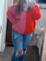 Main Strip Boutique Tri-Color Sweater  Photo 0