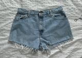 Levi’s Vintage 550 Distressed Denim Shorts Photo 0
