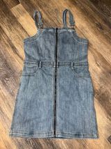 Outfitters Denim Zip Up Dress Photo 0