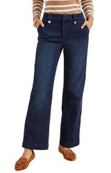 Talbots Women's High Waist Wide Leg Jeans Moonlit Wash Size 20W Photo 0