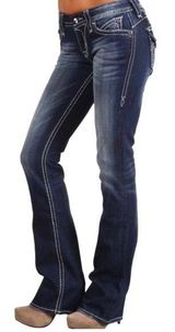 Rock Revival Rhinestone Embellished Sasha Boot Jeans Photo 0