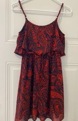 Eyelash Couture Red And blue Dress  Photo 0