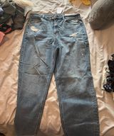 straight mom jeans Photo 0