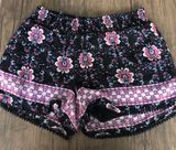 Maurice's Black Floral Shorts Photo 0