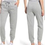 Rebecca Minkoff  Nora Sweatpants Joggers Heather Grey Large L New Photo 0