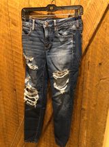 American Eagle Outfitters ripped jeans Photo 0
