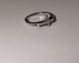 James Avery  Cross Ring Size Sterling Silver 6 Photo 0