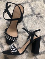 ALDO Black Heeled Sandals Photo 0