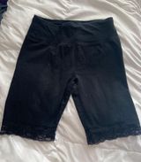 Target lace black biker shorts Photo 0