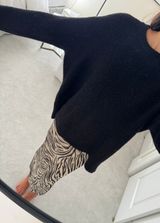 ZARA Black  Sweater Photo 0